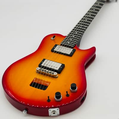 Ciari Travel Guitars Ascender Custom Classic Cherry Burst Gloss with Free Backpack! image 3