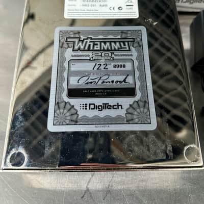 DigiTech IV Whammy 4 Pitch Shifter | 20th Anniversary Chrome Limited Edition image 4
