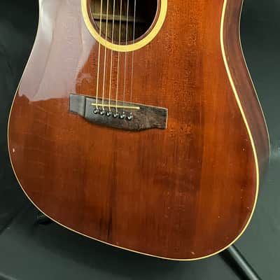 Daion MIJ The '78 Heritage Dreadnought Acoustic Guitar Stained Mahogany w/ OHSC image 4