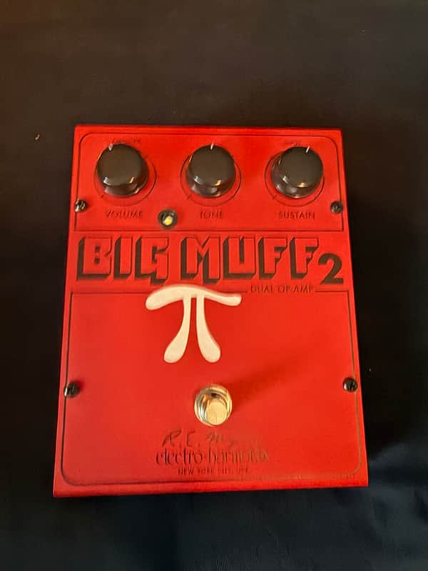 Electro-Harmonix / JHS Big Muff 2 Dual Op-Amp Fuzz 2025 - Red image 1
