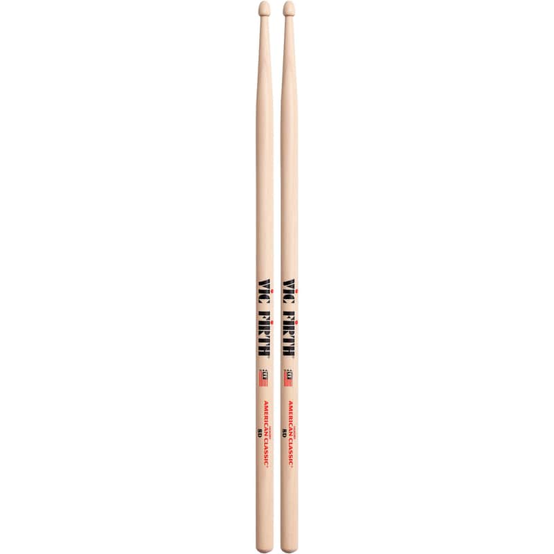 Vic Firth American Classic Hickory Drum Sticks Wood 8D image 1