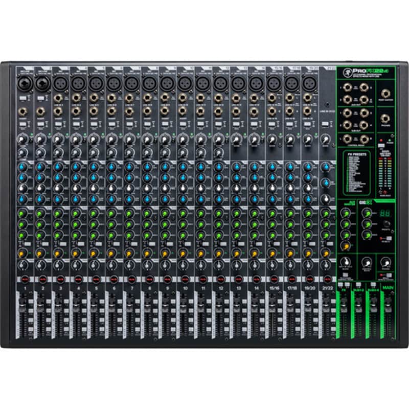 MACKIE ProFX22v3 22 Channel 4-bus Professional Effects Mixer with USB image 1