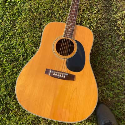 Vintage 1970s Martin-Style Acoustic – Possibly Custom Yamaki – Rosewood/Spruce – MIJ Quality – w/ HSC image 1