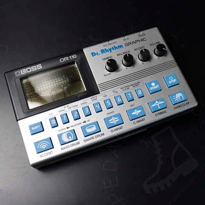 Boss DR-110 Dr. Rhythm 1980s - Silver image 2
