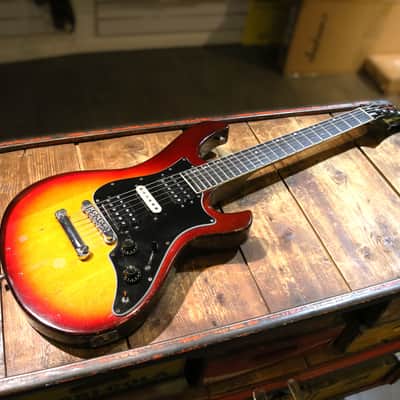Gibson Victory X MV-10 with Stopbar Tailpiece 1981 - 1984 - Antique Cherry Sunburst image 2
