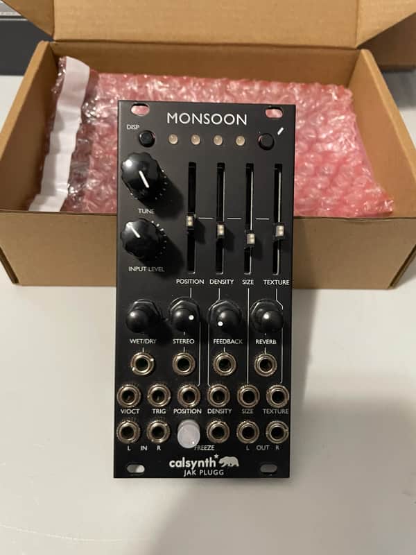 Calsynth Monsoon Eurorack Module (Clouds Clone) Granular Delay Reverb Echo image 1