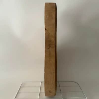 Unfinished Mahogany Les Paul LP Style Guitar Body with Maple Top image 4