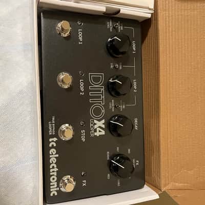TC Electronic Ditto X4 Looper 2016 - Present - Black image 2