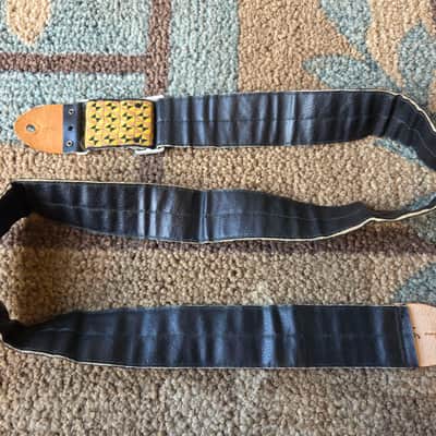 Vintage 1970's Sottile (Bobby Lee) Guitar Strap! Woven Pattern, Metal Buckle! Original Case Candy! image 4