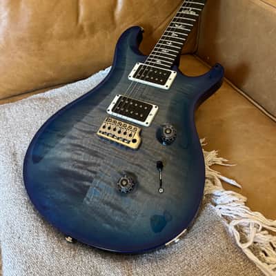 Rare Color! 6.98lbs 2018 PRS Custom 24 - Faded Gray Black Blue Burst image 2