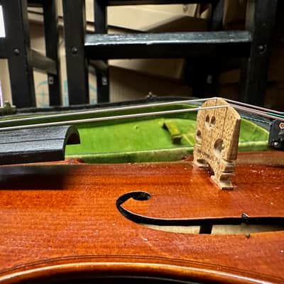 Used Olin Bullard V USA MADE Vintage 4/4 full size Violin w/ case image 3