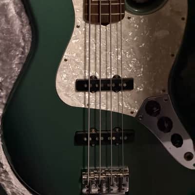 Fender Adam Clayton Artist Series Signature Jazz Bass 2015 - Present - Sherwood Green Metallic image 3