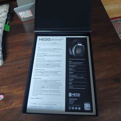 Hedd Phone The world's first full-range Air Motion Transformer Patented VT Technology Frequency Response: 10Hz-40kHz Impedance: 420 SPL: 87dB/mW Made in Germany 2026 image 7