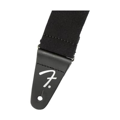 Fender SuperSoft Strap 2" Guitar Strap (Black) image 2