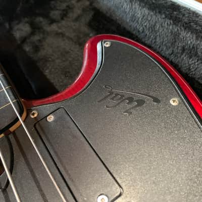 Wal Pro 1E  Fretless Red Stain 1979 - Beautiful! image 8
