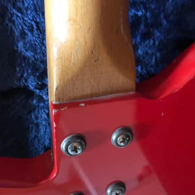 Vox Club 2 Bass 1962 - Red fiesta image 7
