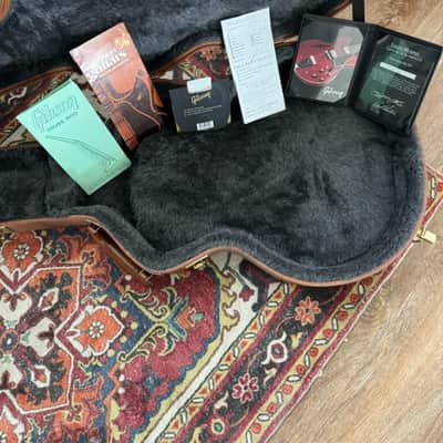 Gibson ES-335 Trini Lopez - Cherry - Diamond Electric Guitar Trini Lopez Reissue 2014 - Cherry image 12