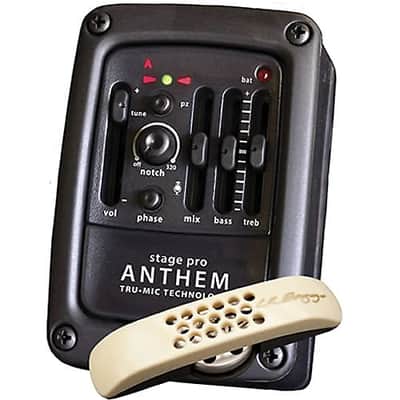 LR Baggs StagePro Anthem | Onboard Acoustic Guitar Pickup System with Preamp, EQ, Tuner. New with Full Warranty! image 1