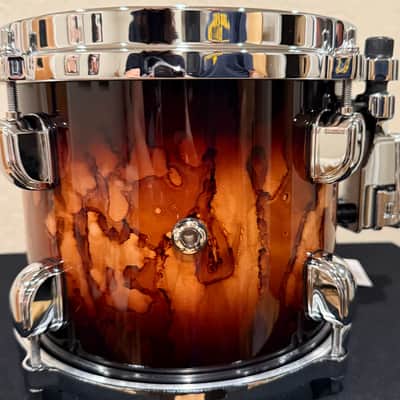 TAMA WBST8A-MBR Starclassic Walnut/Birch 7x8 Rack Tom in Molten Brown Burst imagen 3