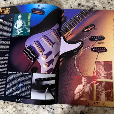 Seymour Duncan Pickup Catalog 1988 59 Alnico II Pearly Gates Staggered Flat Pro JB Trembucker quarter pound screamin demon invader Vintage 54 Broadcaster image 5