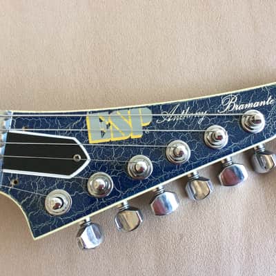 1987 Nuclear Assault guitarist Anthony Bramante’s personal ESP Custom Shop neck-through Strat image 4