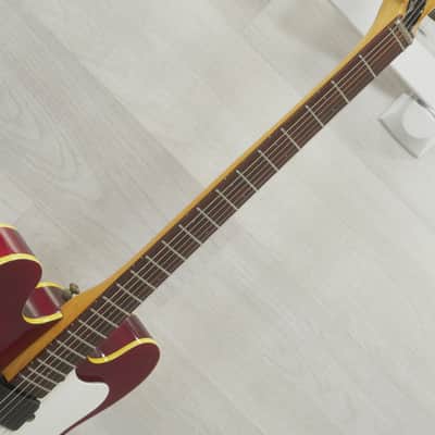 Used Mosrite Celebrity Electric Guitar Red image 13