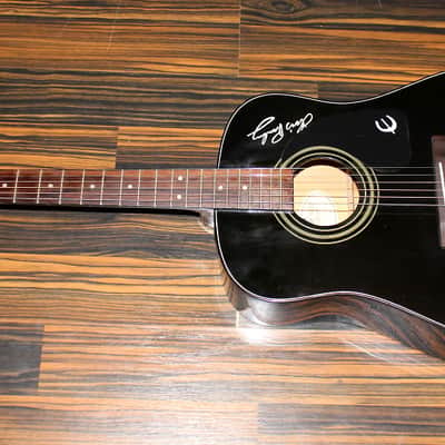 Elvis Presley Epiphone Guitar Acoustic made in USA TCB EE-101/BK