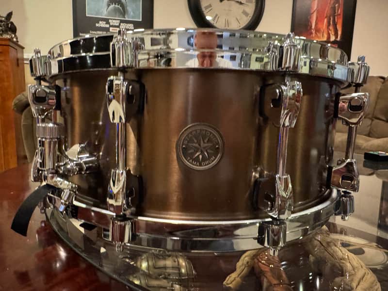 Tama PBB146 Starphonic Bell Brass 6x14" Snare Drum 2023 - Brass image 1