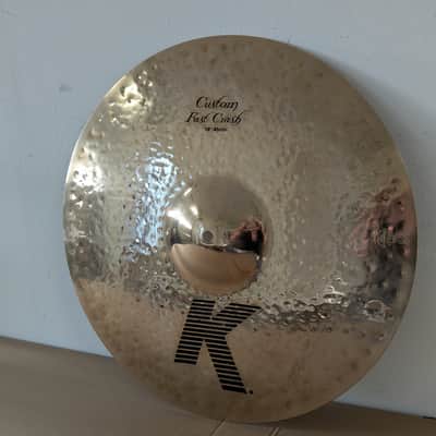 Zildjian 18" K Custom Fast Crash Cymbal 2003 - Present - Brilliant image 3
