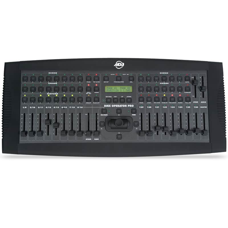 136-Channel Hybrid Controller with 8 Shows & 96 Scenes image 1