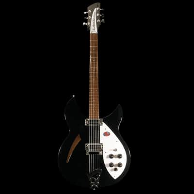 Rickenbacker 330/6 Guitar in Jetglo image 3