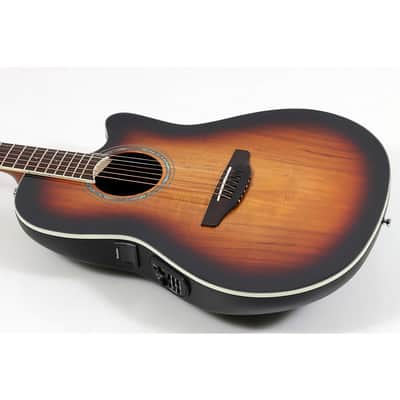 Immagine Ovation CS28P-KOAB Celebrity Standard Plus Super Shallow Acoustic-Electric Guitar Regular Koa Burst - 2