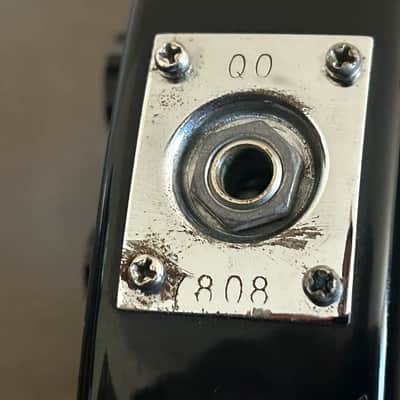 Rickenbacker 330 1997 Classic Jet glo Black tuxedo great condition image 7