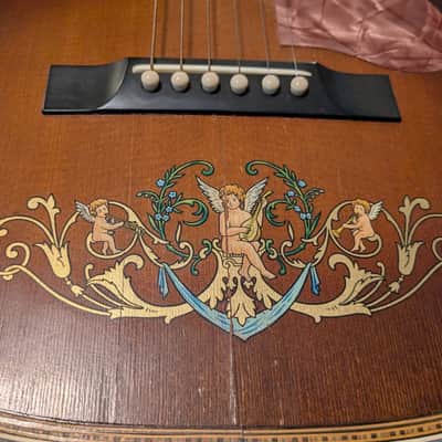 Slingerland May Belle Style No 7 Flat Top Acoustic Guitar (1933) - New Case image 5