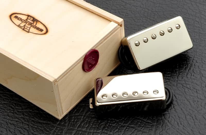 Rockinger Dream Team Humbucker Set, Nickel Cover image 1