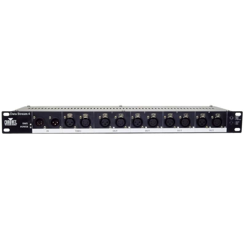 Chauvet Data Stream 4-Way Rackmount DMX Splitter image 1