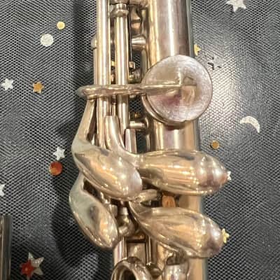 H.Bettoney "Silva Bet" Metal Clarinet 1930-40 - Silver image 6