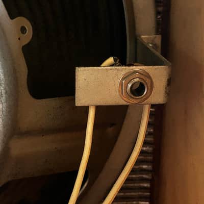 Vintage wall baffle speaker Guitar cab 12" alnico 1960 8ohm image 6