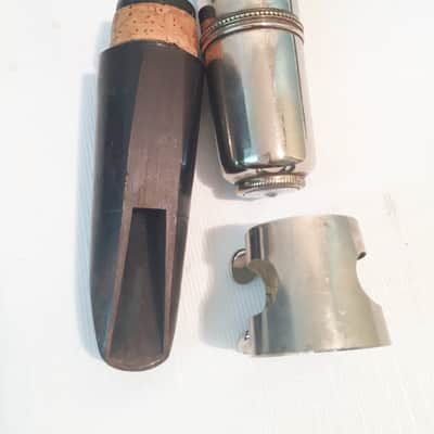 Pourcelle Bb Albert Clarinet High Pitch A454 Restored with Case-Wood Mouthpiece image 2