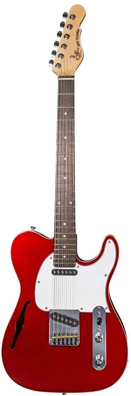 G&L Tribute Limited Edition ASAT Classic Semi-Hollow - Candy Apple Red image 1