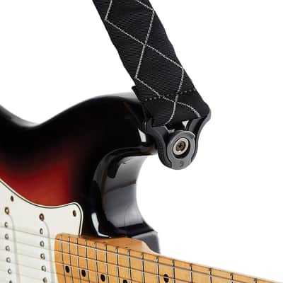 D'Addario 50BAL02 Auto Lock Guitar Strap - Black Diamond image 3