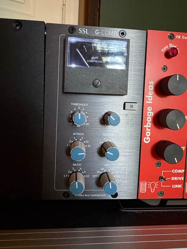 Solid State Logic G-Comp 500-Series Compressor Module 2016 - Present - Black image 1