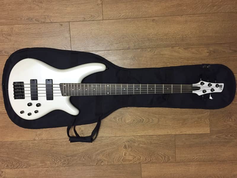 Ibanez SDGR SoundGear 5 String Bass White image 1