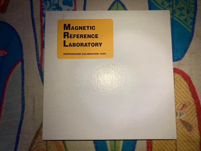 MRL 1/2”, 6-Tone, 2-Speed (7.5 & 15 in/s NAB EQ), 250 nWb/m Short Program (5.5 min.) Calibration Tape image 1