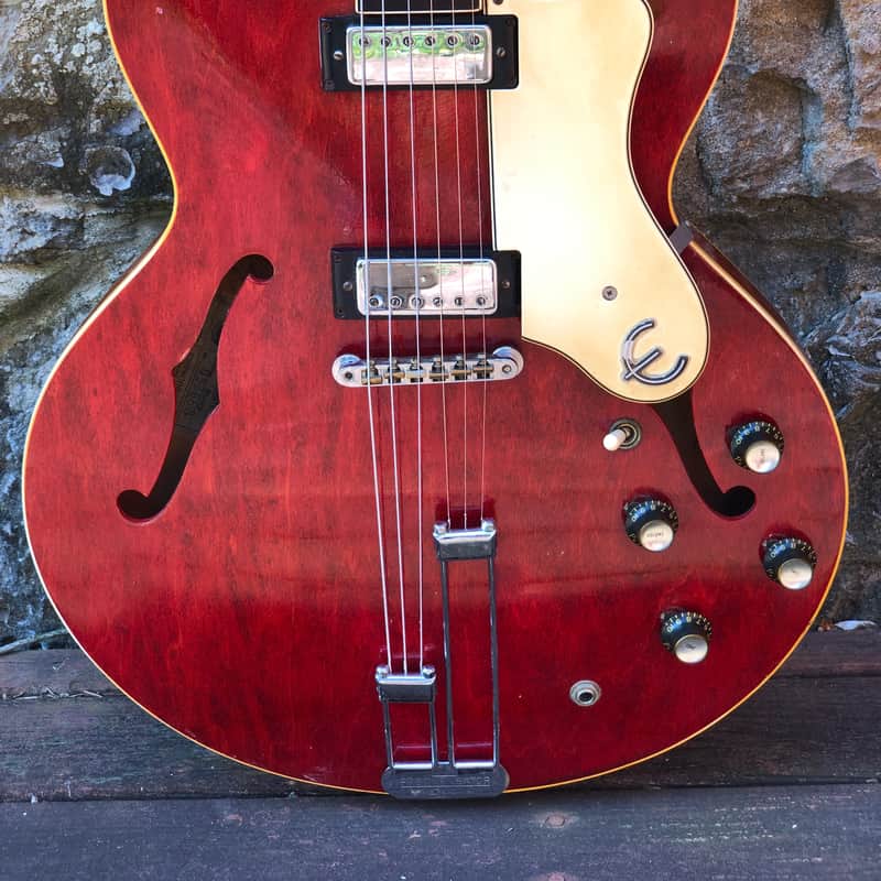 1967 Early Epiphone Riviera Cherry