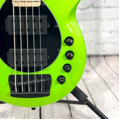 Ernie Ball Music Man Bongo 5 HH Mantis Green 2024 image 3