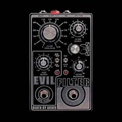 Death By Audio Evil Filter Octave Filter And Fuzz Guitar Pedal image 1