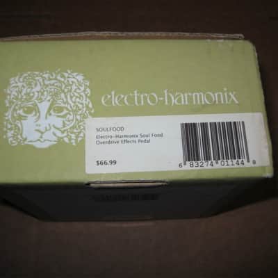 lightly handled Electro-Harmonix EMPTY CARDBOARD BOX, original Owner's Manual, & Warranty / Registration paperwork ONLY for Soul Food Transparent Overdrive (NO pedal, NO power supply) 2010s (specifically from 2014) image 13