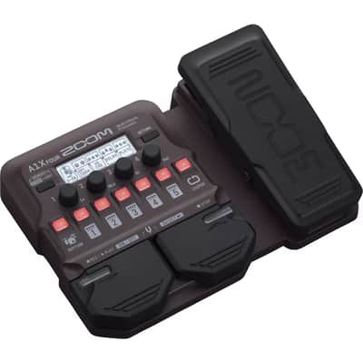 Zoom A1X Four Acoustic Instrument Multi-Effects Processor with Expression Pedal image 1