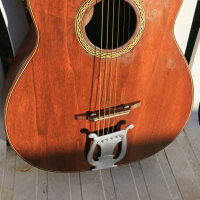 VINTAGE ACOUSTIC GUITAR RARE CATANIA CARMELO image 12